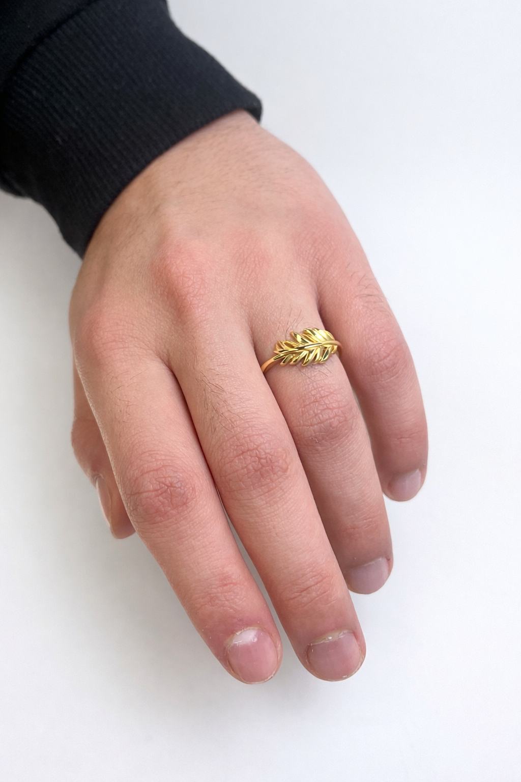 Feder der Schönheit - Ring