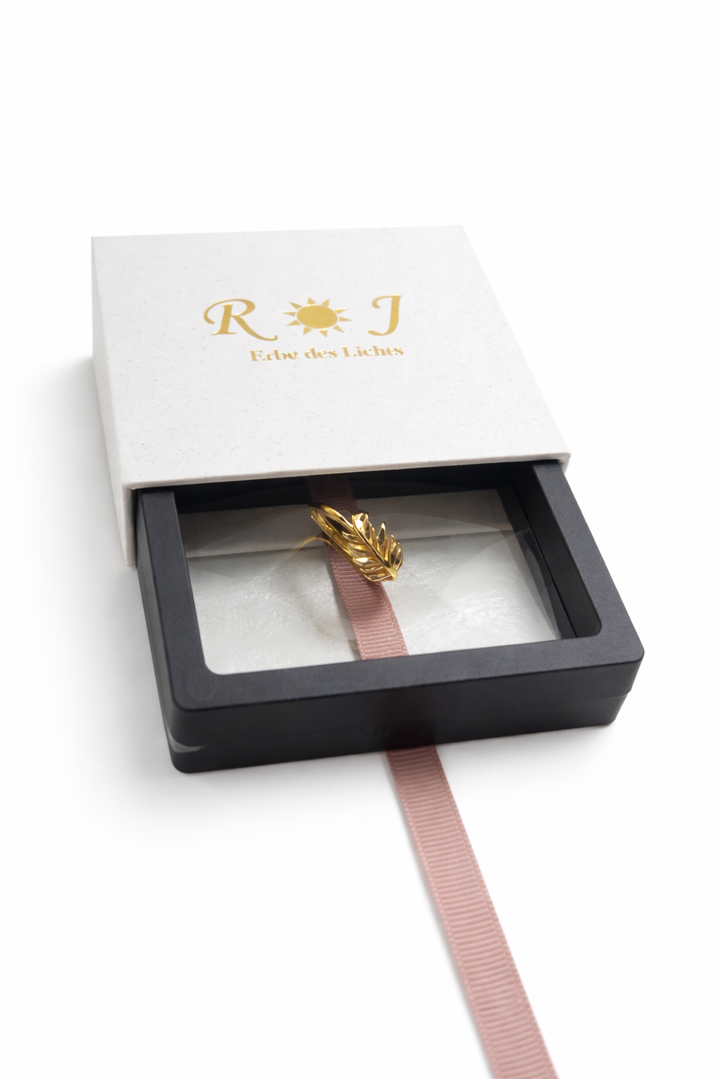 Feder der Schönheit - Ring