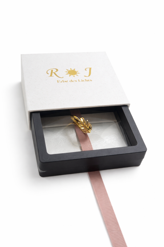 Feder der Schönheit - Ring