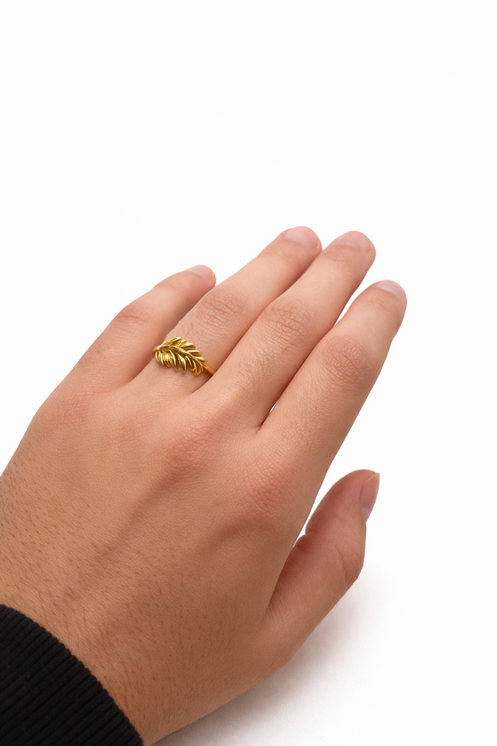 Feder der Schönheit - Ring