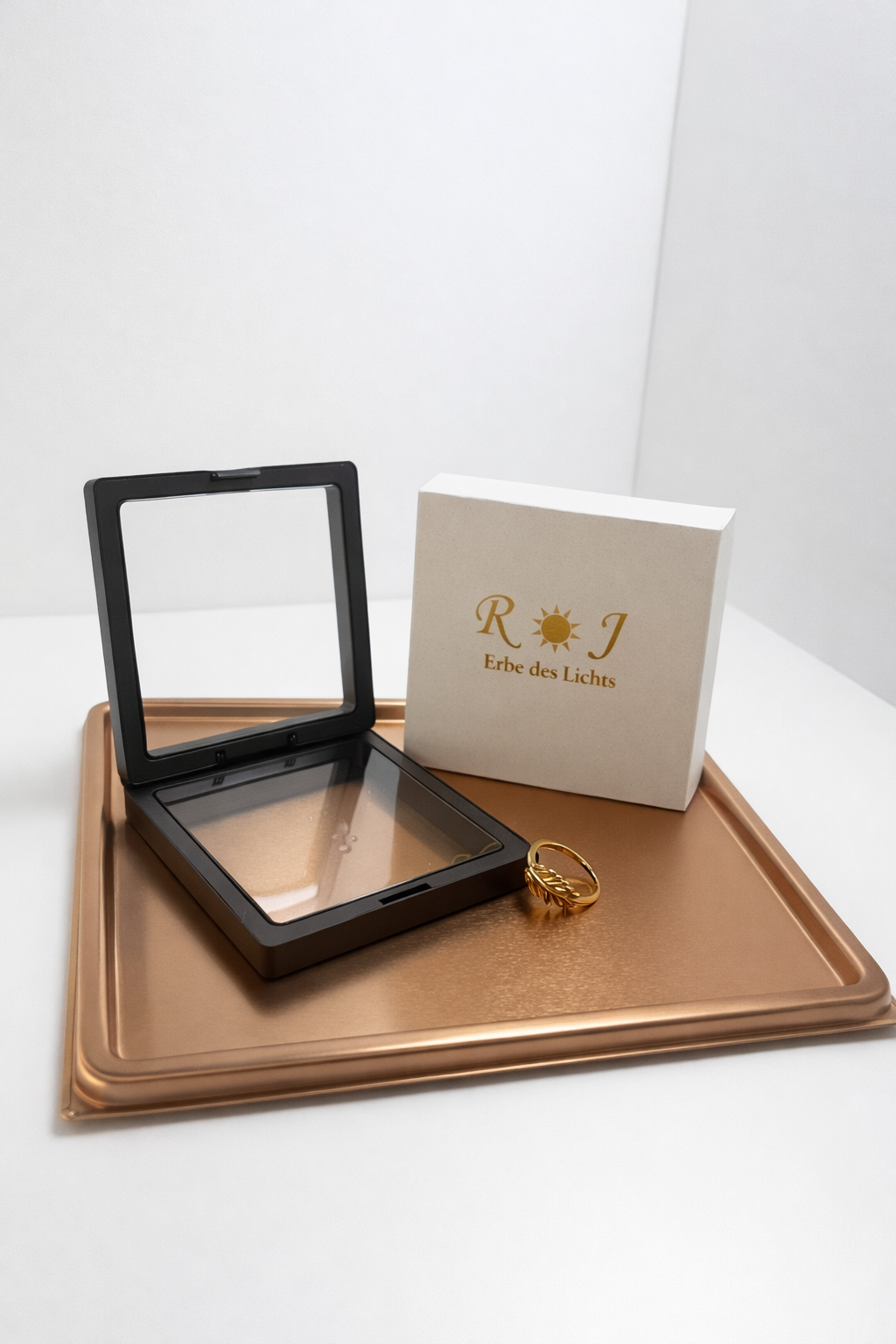 Feder der Schönheit - Ring